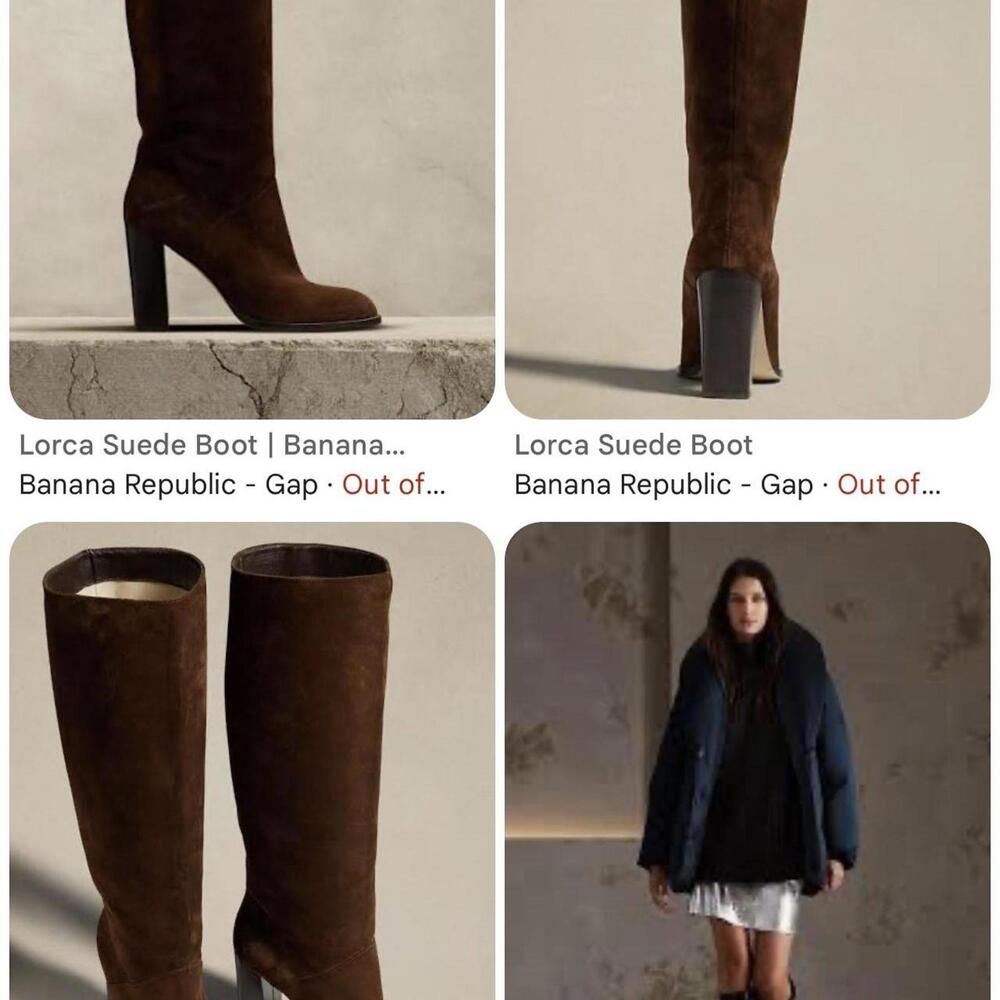 Banana Republic Women's Brown and Tan Boot